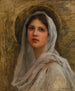 kvinnoporträtt - Charles Amable Lenoir — vy av konstverket