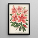 Reproduktion av målningen Azalea indica hybrida Dieudonné Spae - Charles Antoine Lemaire