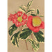 Reproduktion av målningen Camellia japonica sesanqua - Charles Antoine Lemaire