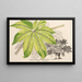 Fatsia japonica aureoreticulata - Charles Antoine Lemaire — inramlat konstverk på väggen