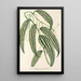 Smilax longifolia fol. variegata - Charles Antoine Lemaire — inramlat konstverk på väggen