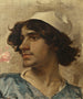 Tête de jeune homme - Charles Bargue — vy av konstverket
