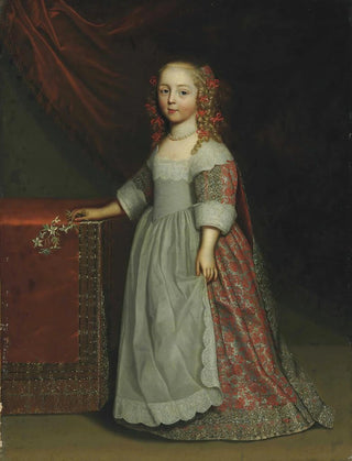 Charles Beaubrun - Portrait Of A Girl.webp