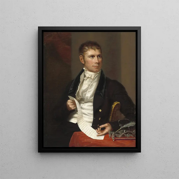 Henry Clay - Charles Bird King — inramlat konstverk på väggen
