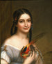 Mademoiselle Satterlee - Charles Bird King — vy av konstverket