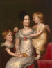 Sarah Weston Seaton med sina barn Augustine och Julia - Charles Bird King — vy av konstverket
