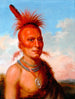 Sharitarish, elak chef Pawnee - Charles Bird King — vy av konstverket