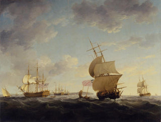 Charles Brooking - Shipping in the English Channel.webp