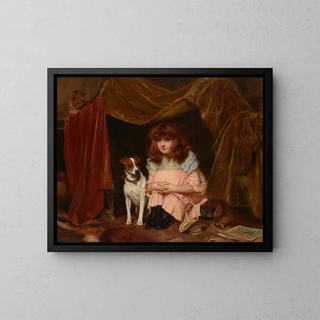 Charles Burton Barber - A Cubby House.webp