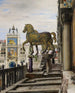 San Marco-bronsstatyerna i Venedig - Charles Caryl Coleman — vy av konstverket