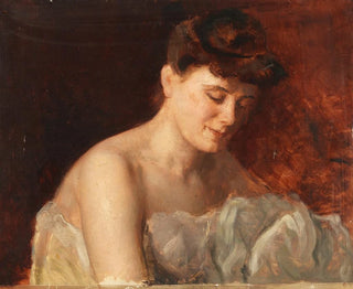 Charles Chaplin - Frauenportrt Studie.webp