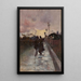 Reproduktion av målningen Rentrer à la maison - Charles Conder