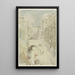 Reproduktion av målningen Rue à Séville - Charles Conder