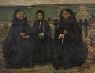 Charles Cottet - Breton Women in Mourning.webp