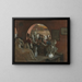 Une alcôve dans la Art Students League - Charles Courtney Curran — inramlat konstverk på väggen