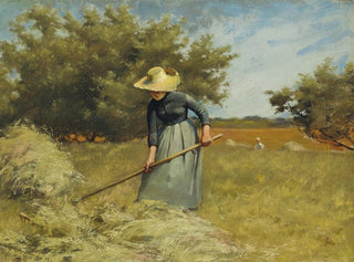 Charles Courtney Curran - Haytime.webp