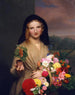 La fille aux fleurs - Charles Cromwell Ingham — vy av konstverket