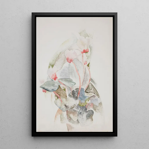 Reproduktion av målningen Cyclamen - Charles Demuth