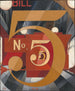 Jag såg siffran 5 i guld - Charles Demuth — vy av konstverket