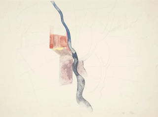 Charles Demuth - Tree Abstraction probably study for Red Chimneys 1918.webp