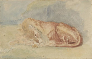 Charles Edm SaintMarcelCabin - Slapende leeuw.webp