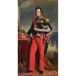 Charles Edouard Boutibonne - Portrait of the French King LouisPhilippe DOrlans Paris 17731850 Clermont House England.webp