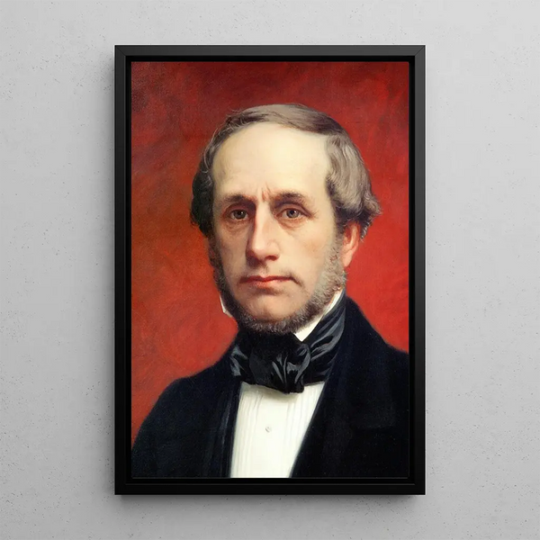 Wilhelm Kempe 1807-1883 - Charles Édouard Boutibonne — inramlat konstverk på väggen
