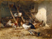 Poulettes - Charles Émile Jacque — vy av konstverket