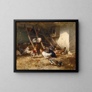 Charles Emile Jacque - Hoenders.webp