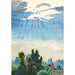 solljus efter regn - Charles Ephraim Burchfield — vy av konstverket