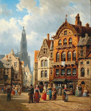 Charles Euphrasie Kuwasseg - Antwerp.webp