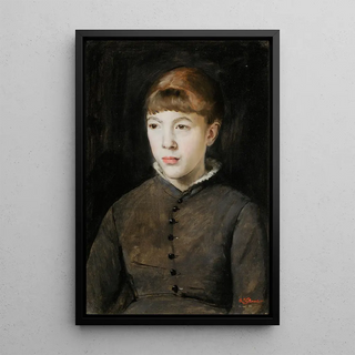 Charles Franois Vuillermet - Portrait of a Girl.webp