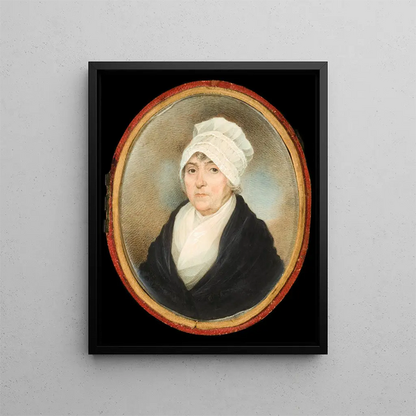 Mme Samuel Prioleau Catherine Cordes - Charles Fraser — inramlat konstverk på väggen