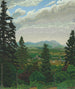 Les évêques Cleeve de Cleeve Hill - Charles Ginner — vy av konstverket