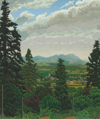 Charles Ginner - Bishops Cleeve from Cleeve Hill.webp