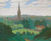 Salisbury - Charles Ginner — vy av konstverket