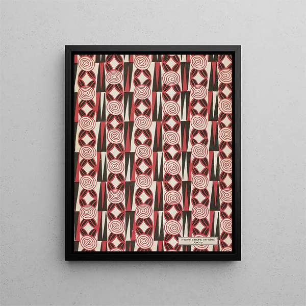 Art Got Beaut n°66 - Charles Goy — inramlat konstverk på väggen
