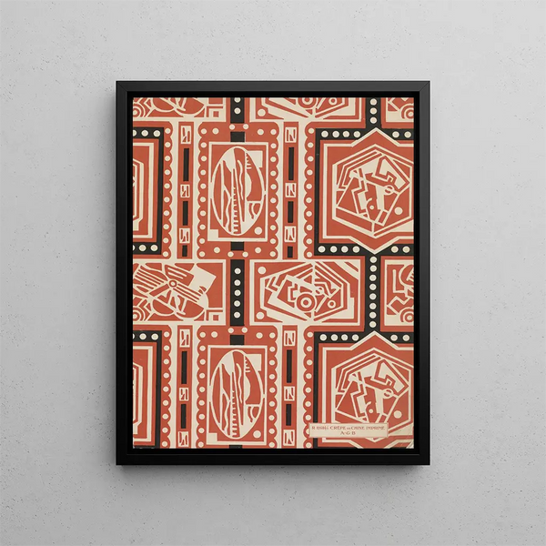 Art Got Beaut n°41 - Charles Goy — inramlat konstverk på väggen
