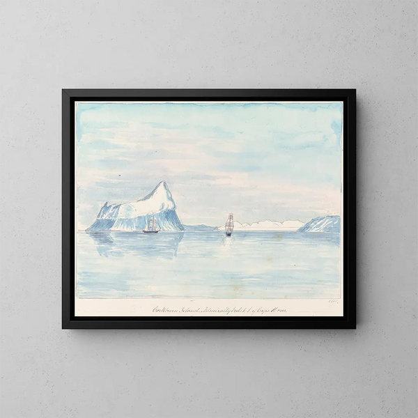 Île Cockburn, Inlet de l'Amirauté - Charles Hamilton Smith — inramlat konstverk på väggen