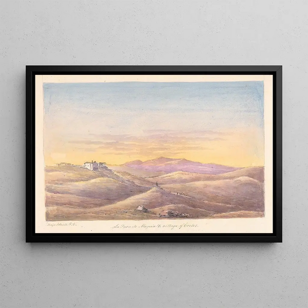 Charles Hamilton Smith - La Fuen de Munia Village of Cortes.webp