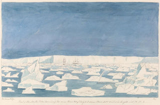 Charles Hamilton Smith - Part of the South Pole Barrier to 180 Feet Above Sea Level 1000 Feet Thick and 450 Miles in Length.webp
