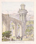 Château romain och Évora-vägbro - Charles Hamilton Smith — vy av konstverket