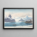 Snug Corner Cove, Prince William Sound - Charles Hamilton Smith — inramlat konstverk på väggen