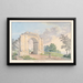 Arc de Triomphe de Bara - Charles Hamilton Smith — inramlat konstverk på väggen