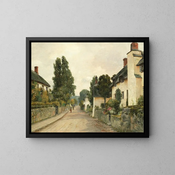 Williton, Somerset - Charles James Fox — inramlat konstverk på väggen
