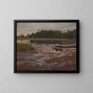 Charles Johann Palmi - Abendliche Moorlandschaft.webp