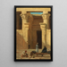 Reproduktion av målningen av en egyptisk gatsscen - Charles Landelle