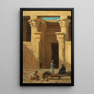 Charles Landelle - Egyptian street scene.webp
