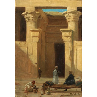 Charles Landelle - Egyptian street scene.webp