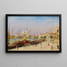 Vue de Venise - Charles Landelle — inramlat konstverk på väggen